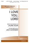 I Love You Lord Two-Part Mixed choral sheet music cover